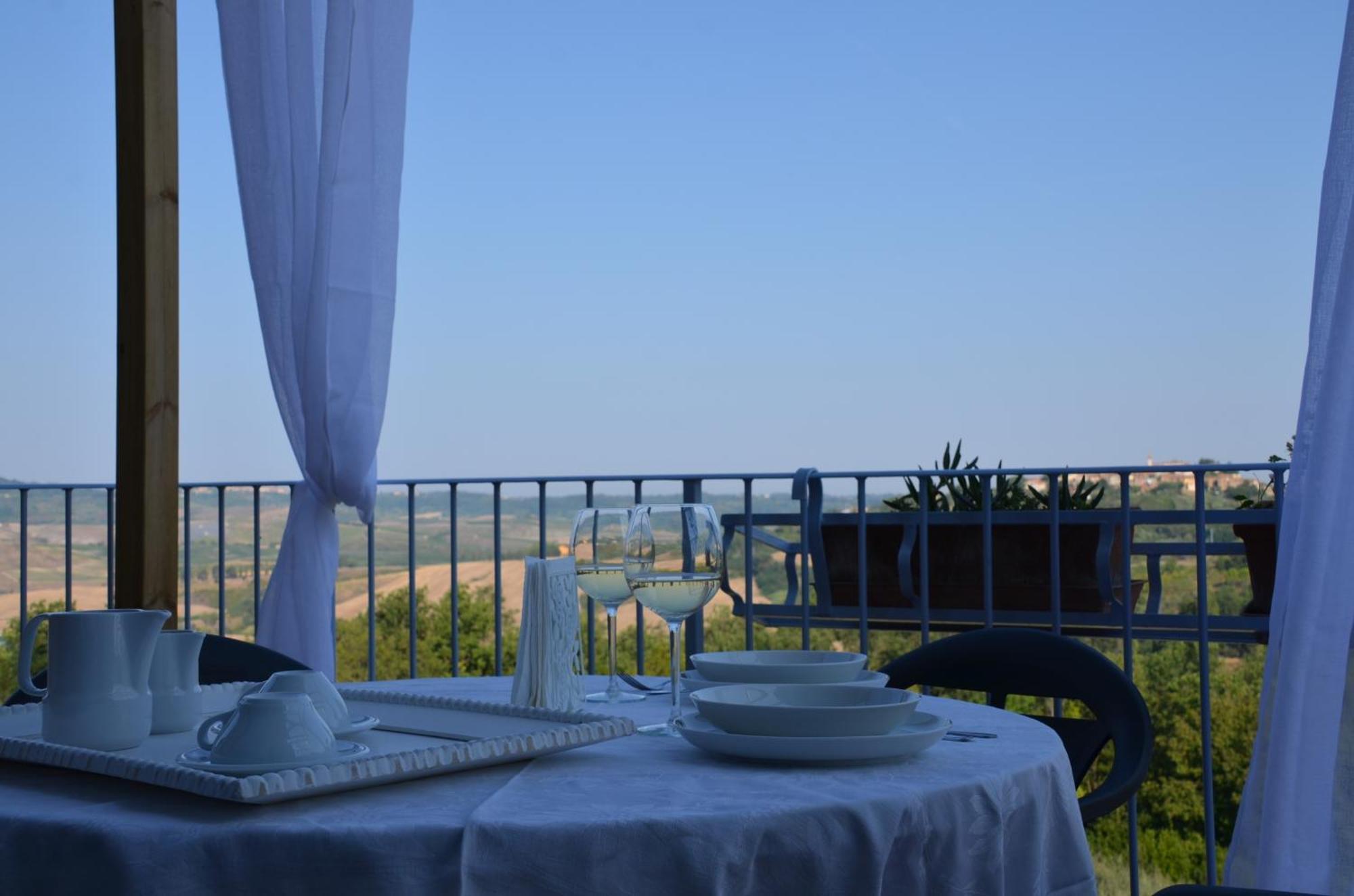 Fewo Cielo Mit Terrassen Und Und Einen Atemberaubenden Blick Terricciola 外观 照片